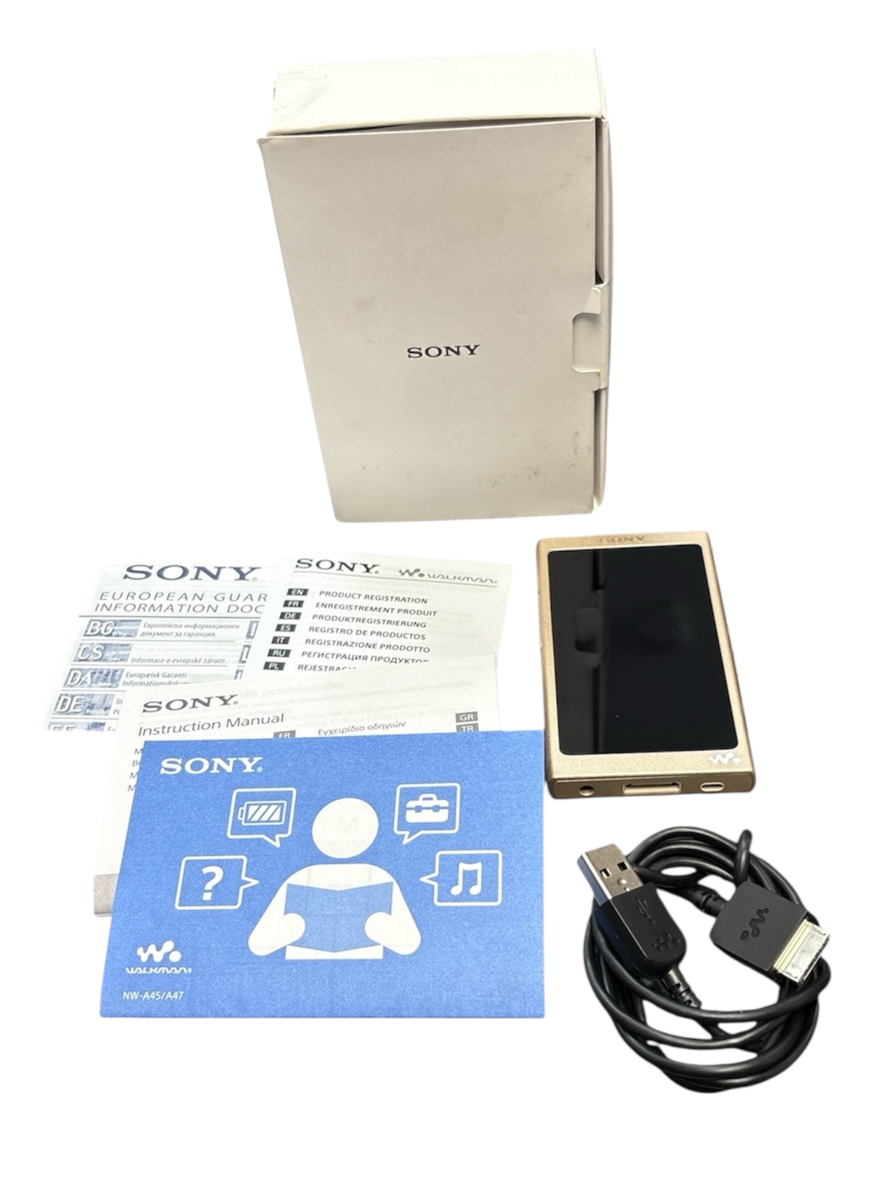 SONY WALKMAN NW-A45 ペールゴールド NW-A45 (N) [16GB ペールゴールド]の製品画像 - 価格.com